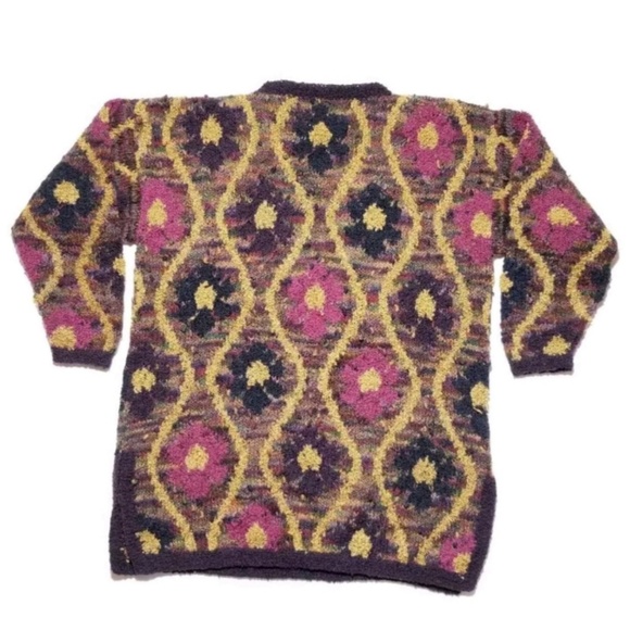 Peruvian Connection Floral Knit Sweater - Picture 7 of 8